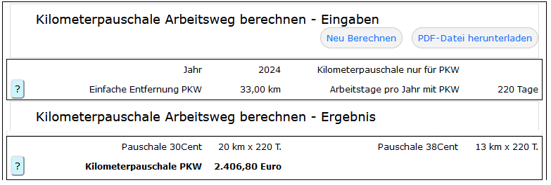 Pendlerpauschale